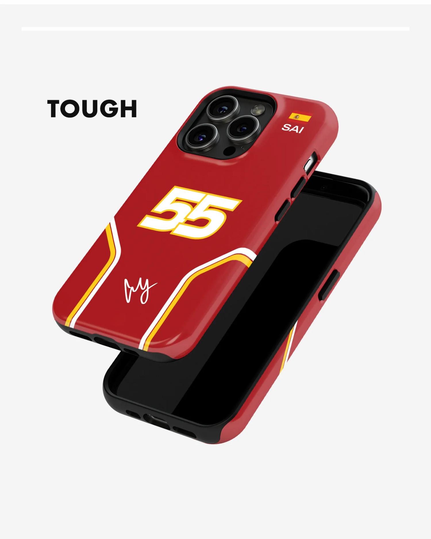 Carlos Sainz 2024 Scuderia Ferrari F1 Phone Case