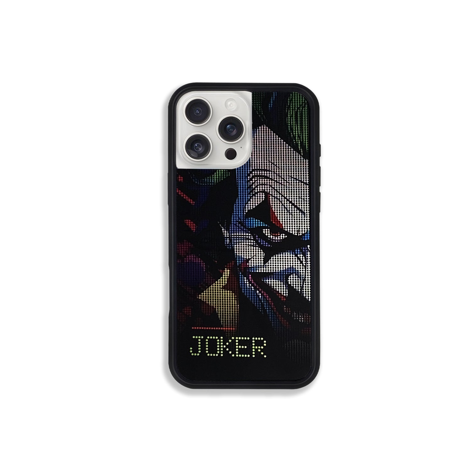 Frosted Electroplated Joker Style Phone Case