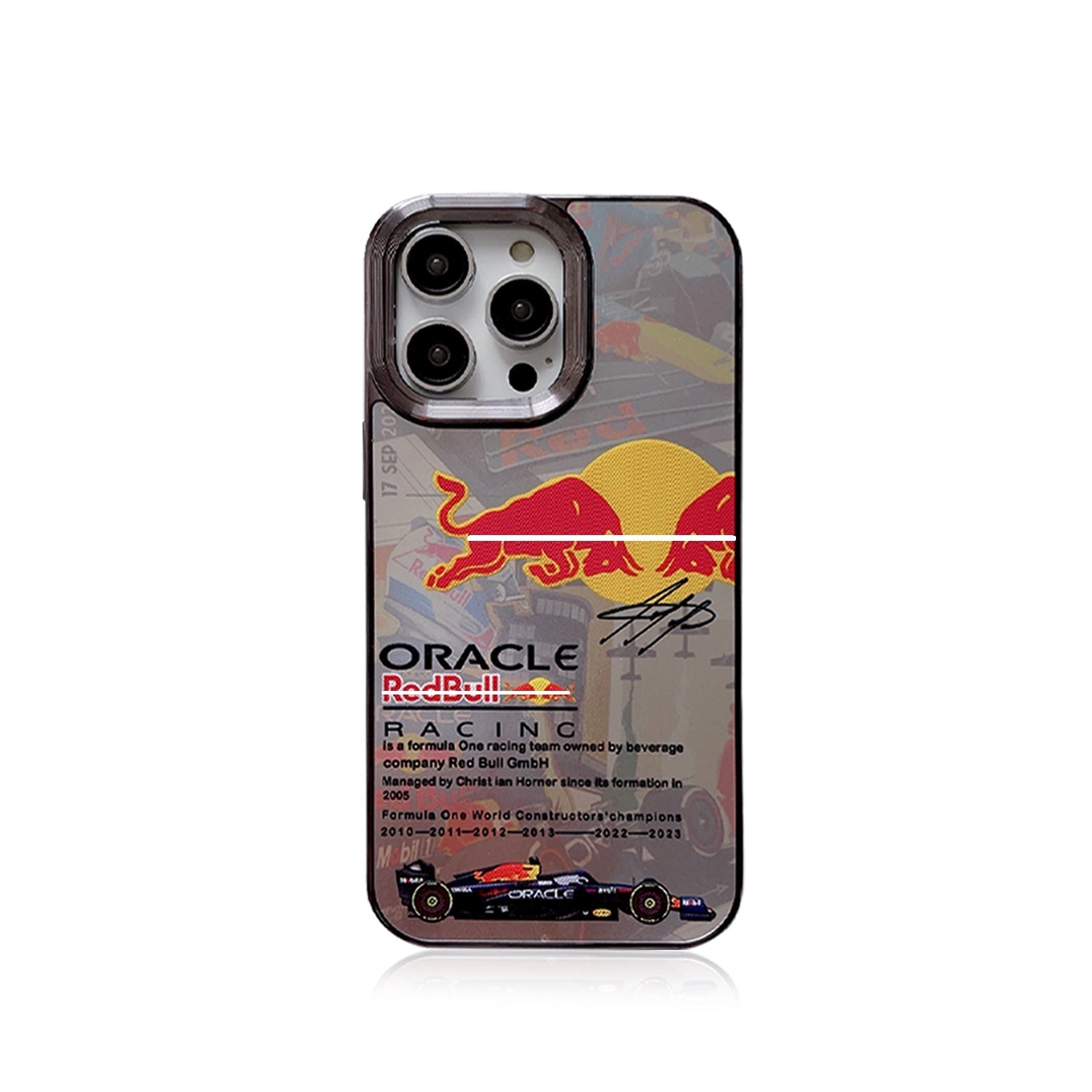 Electroplated Red Bull Phone Case