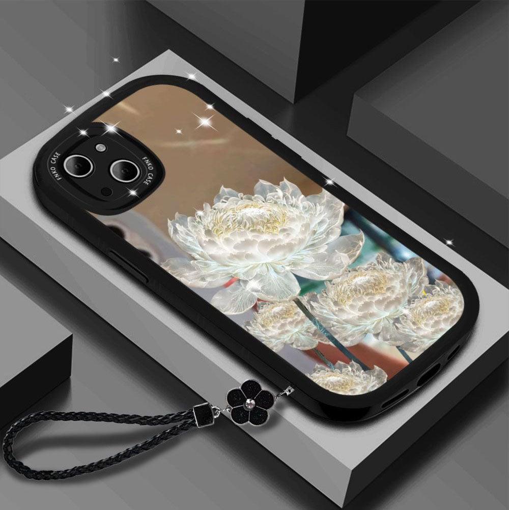 Mirror Flower With Wristband For iPhone Case - Most iPhone Case