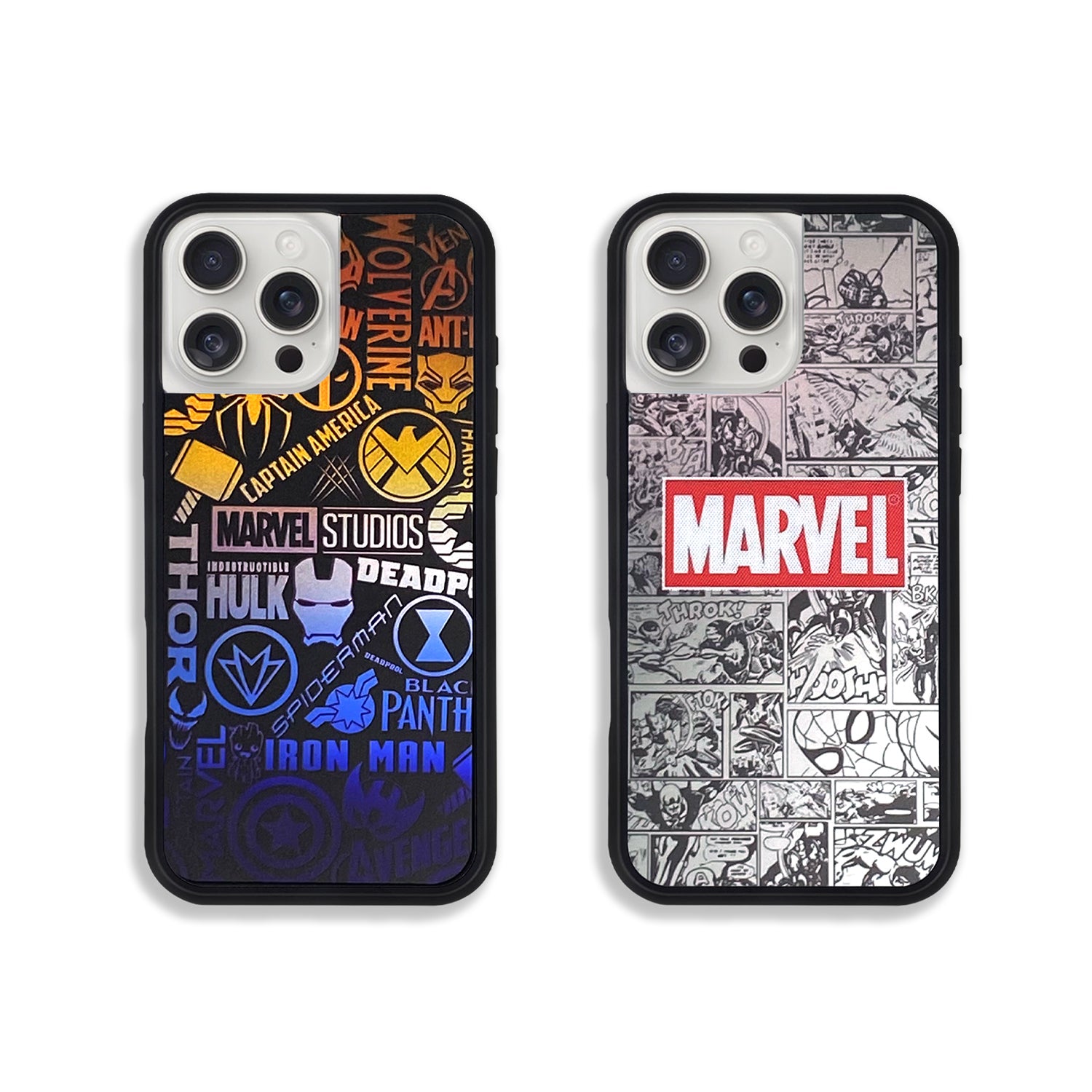 Frosted Electroplated Marvel Phone Case[Marvel]