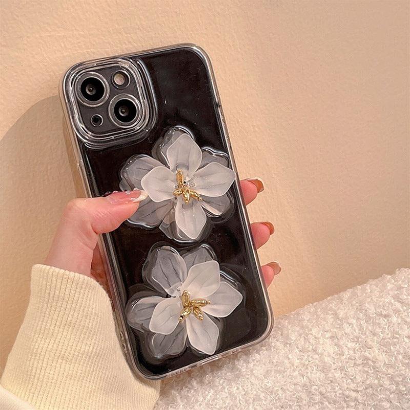 High-end Stereoscopic Flowers iPhone Case - Most iPhone Case