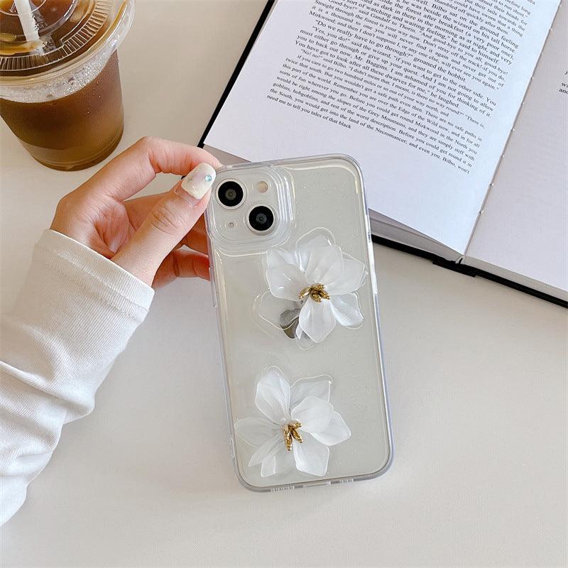 High-end Stereoscopic Flowers iPhone Case - Most iPhone Case