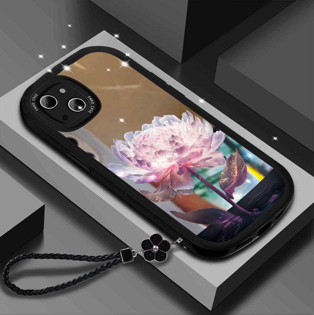 Mirror Flower With Wristband For iPhone Case - Most iPhone Case