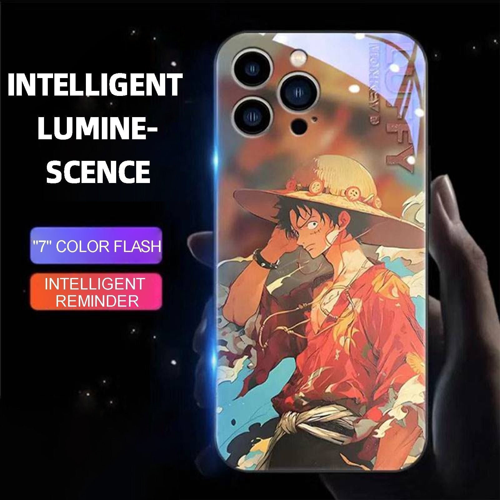 【Luffy】Anime  flash iPhone Case