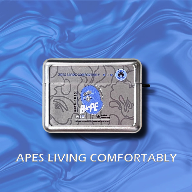Electroplated silver Airpods Case