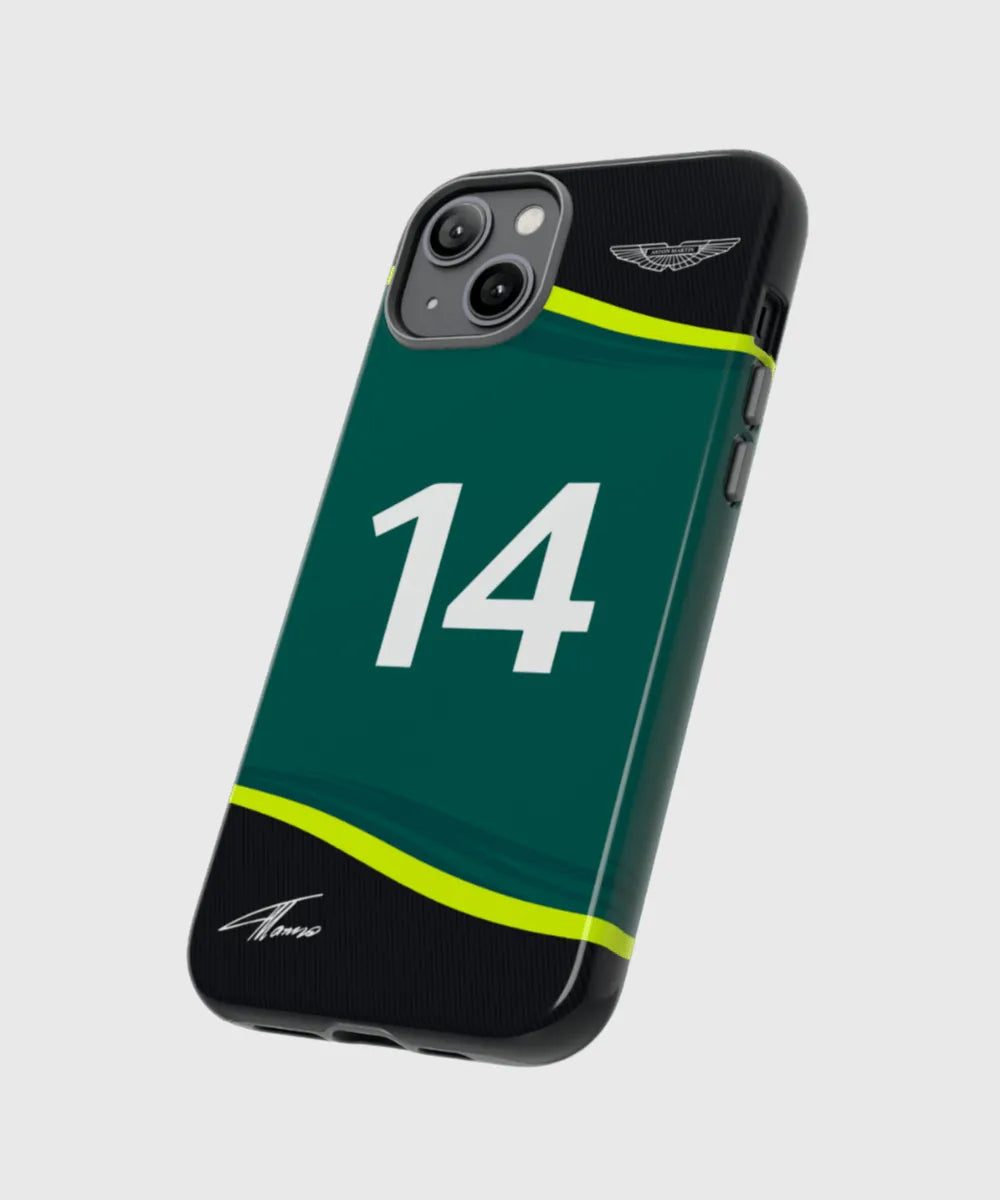 Fernando Alonso Aston Martin Phone Case