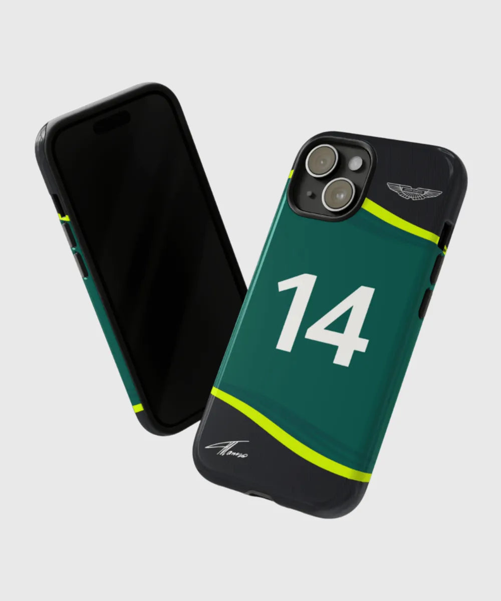 Fernando Alonso Aston Martin Phone Case