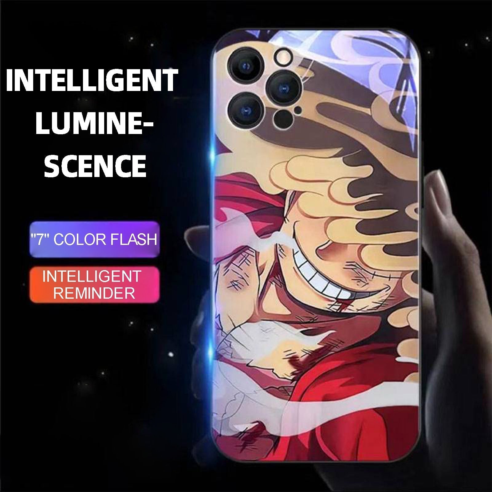 【Luffy】Anime  flash iPhone Case