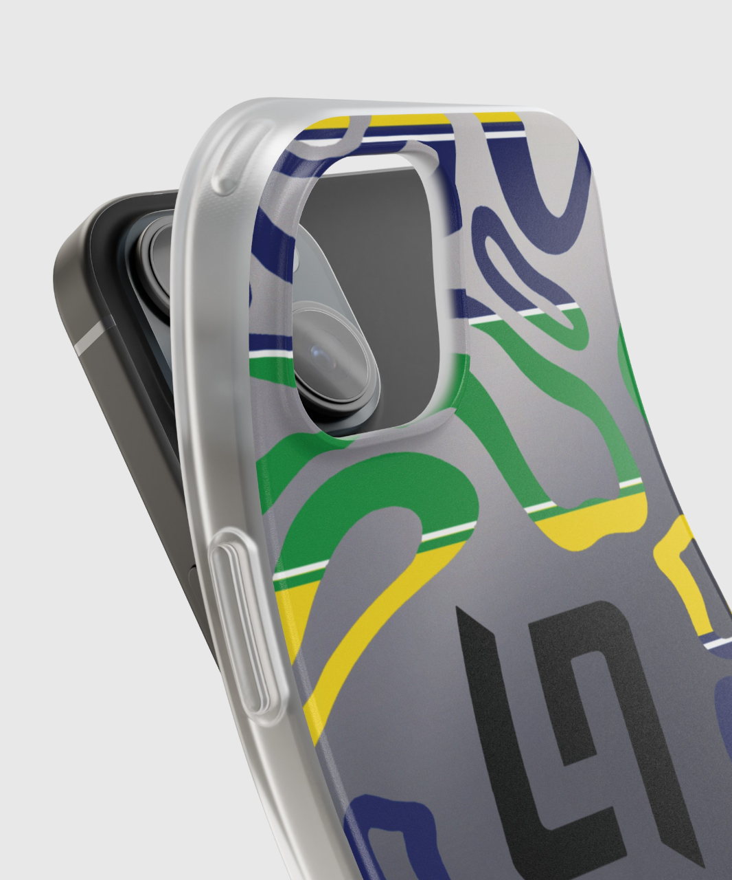 Lando Norris 2024 Monaco Helmet Phone Case