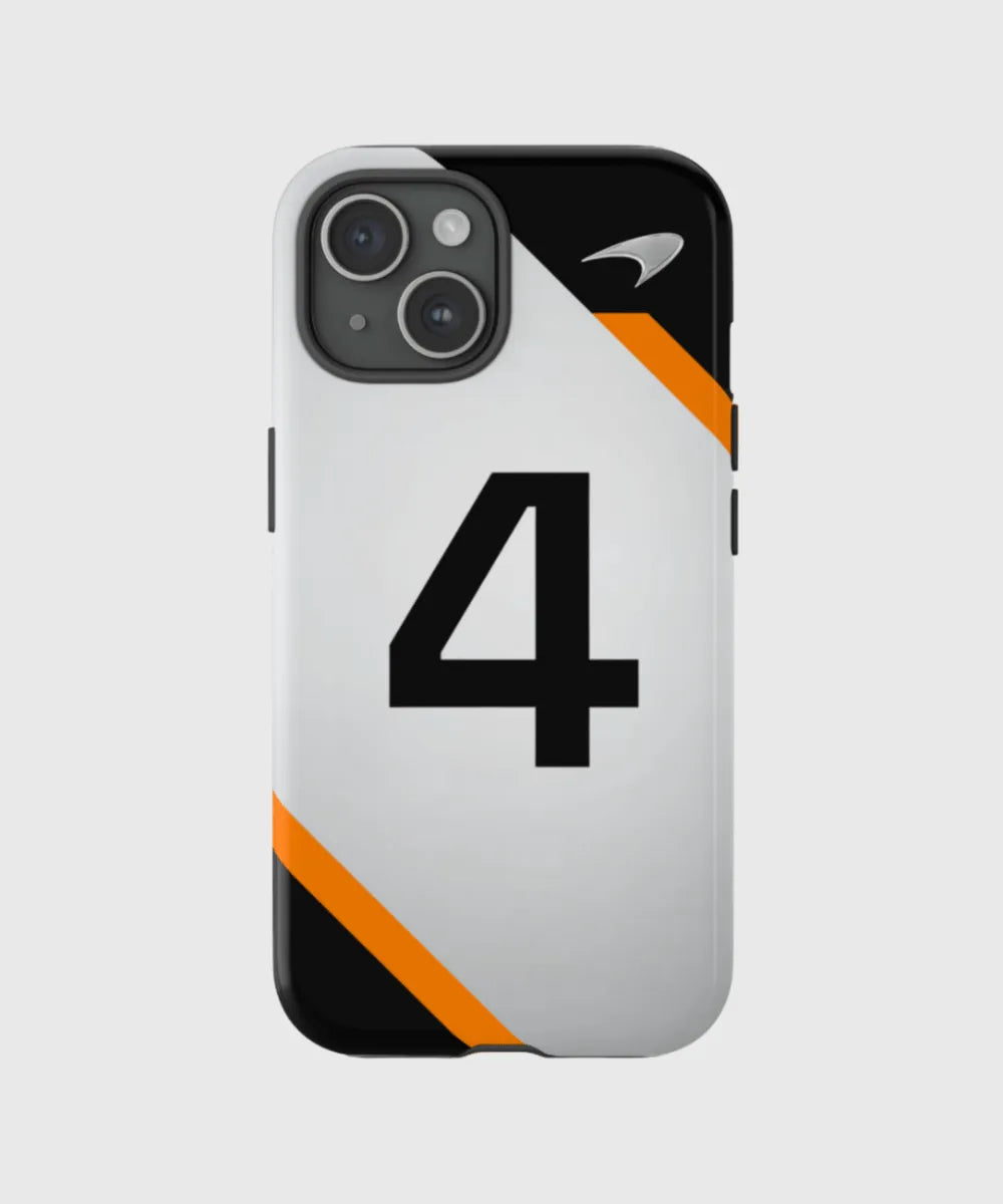 Lando Norris Chrome Phone Case