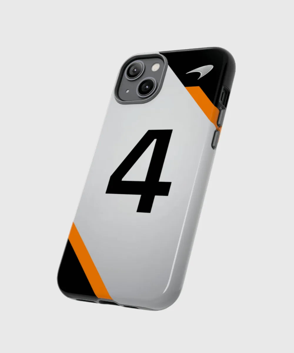 Lando Norris Chrome Phone Case