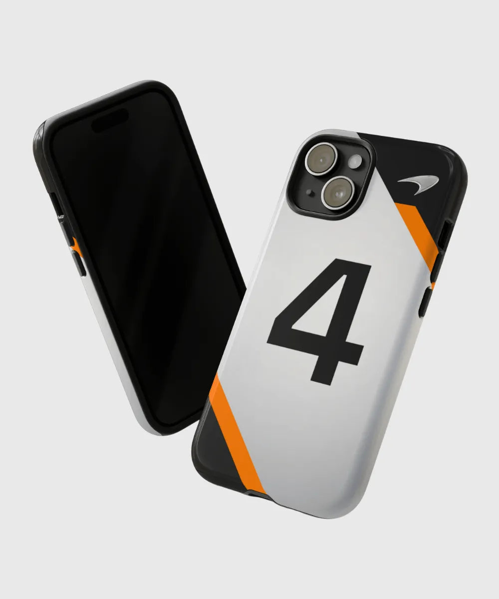 Lando Norris Chrome Phone Case