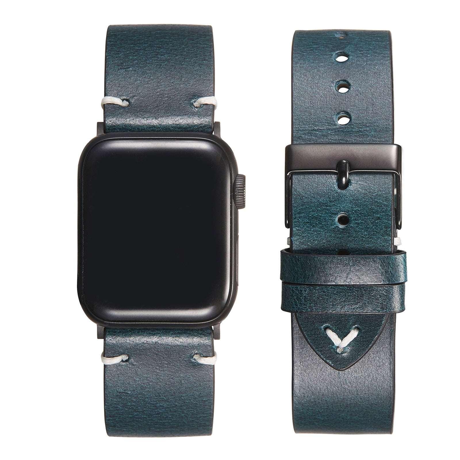 Vintage Oil Wax Leather iWatch Band - Most iPhone Case