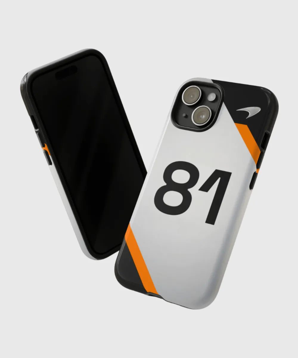 Oscar Piastri Chrome Phone Case