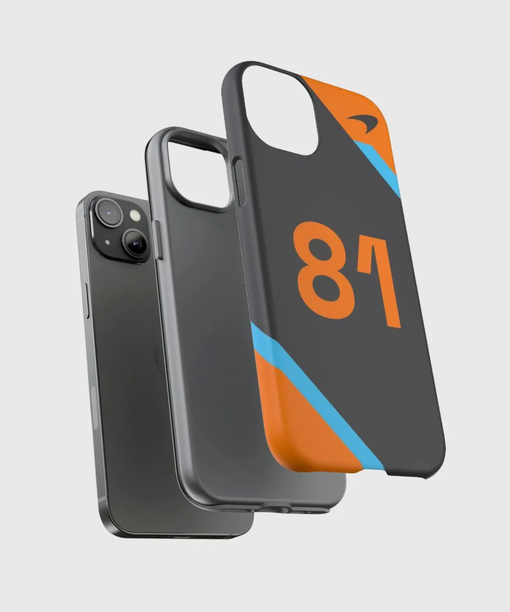 Oscar Piastri McLaren Phone Case – Dark Mode