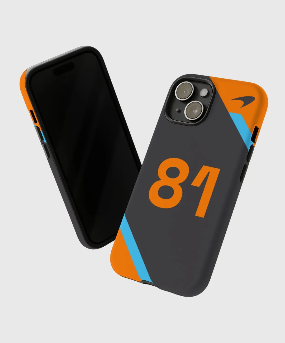 Oscar Piastri McLaren Phone Case – Dark Mode