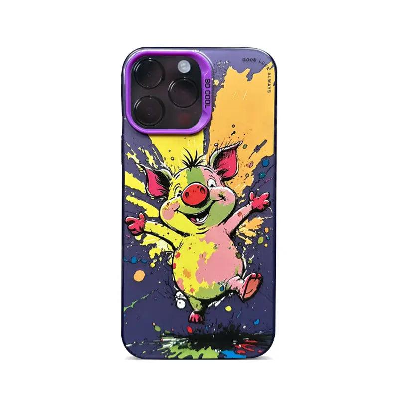 Oil Painting Graffiti iPhone16 Case