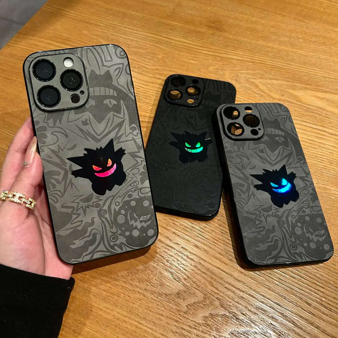 【Gengar】Stylish Suede Leather iPhone case