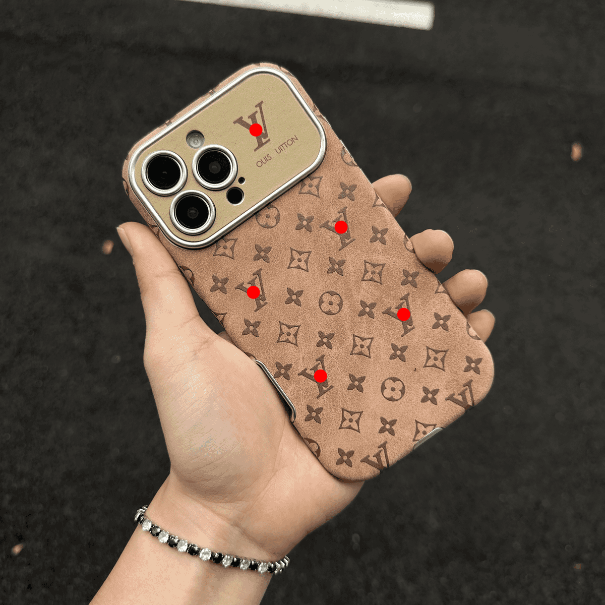Custodia per iPhone esterna galvanizzata