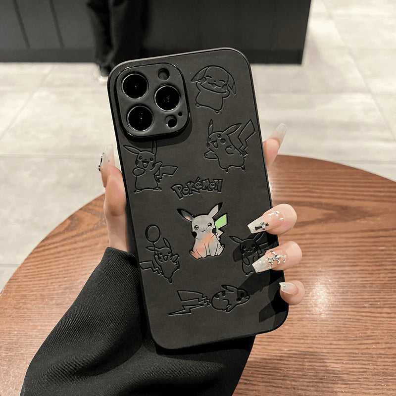 【Gengar】Stylish Suede Leather iPhone case