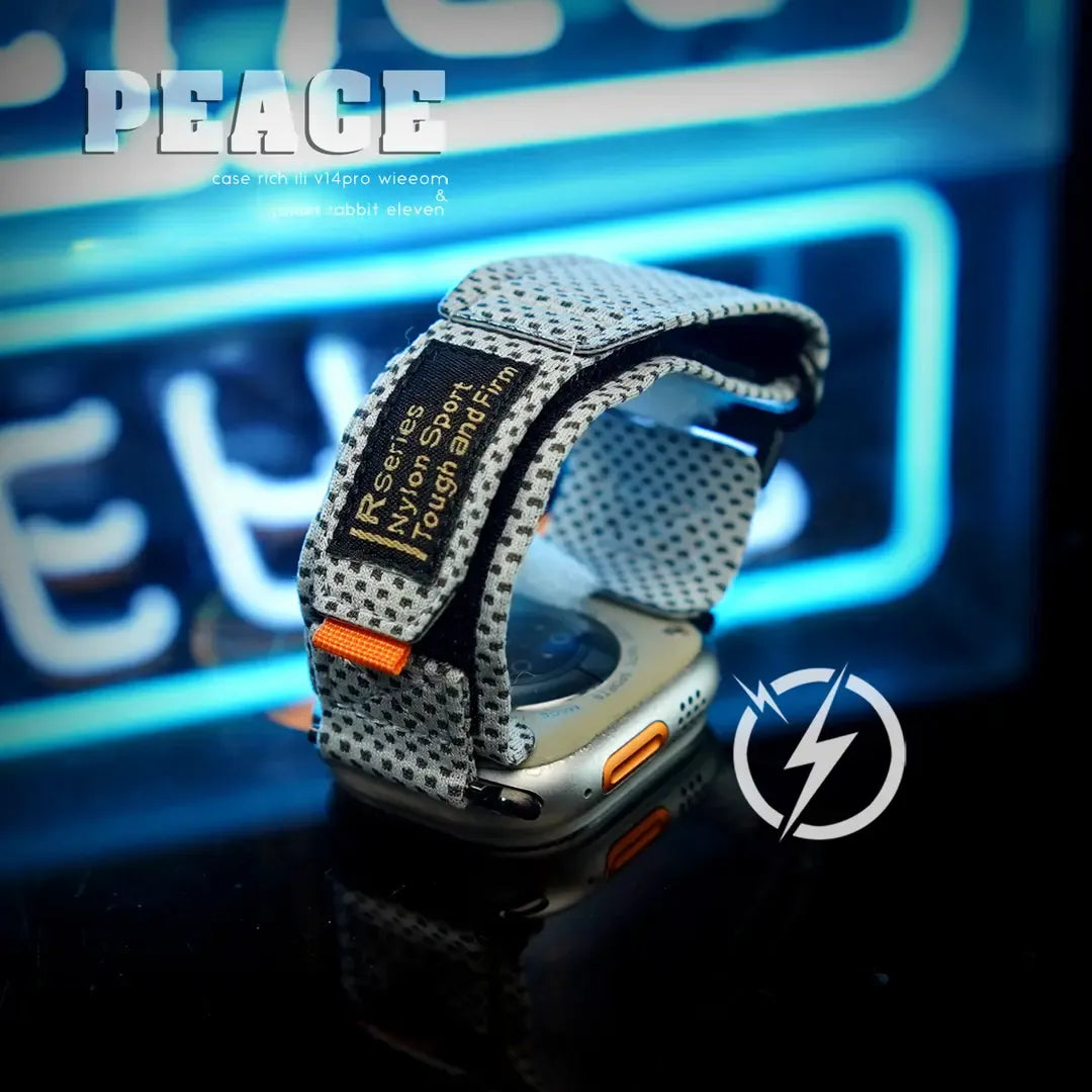 Uhrenarmband mit Klettverschluss
