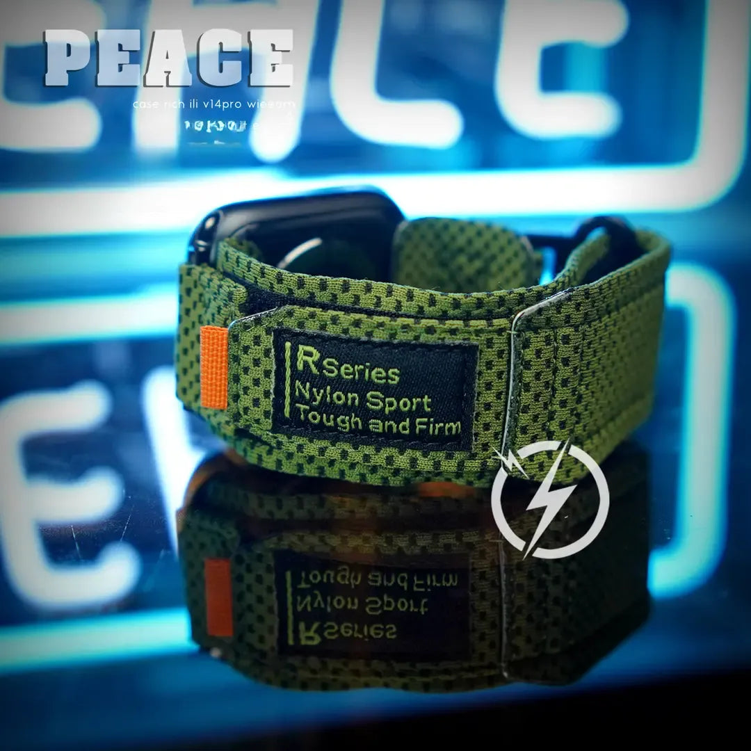 Uhrenarmband mit Klettverschluss