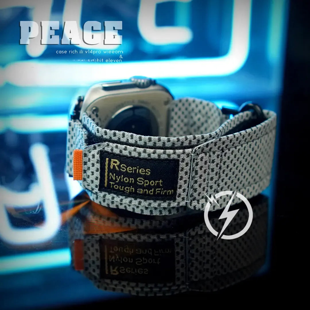 Uhrenarmband mit Klettverschluss
